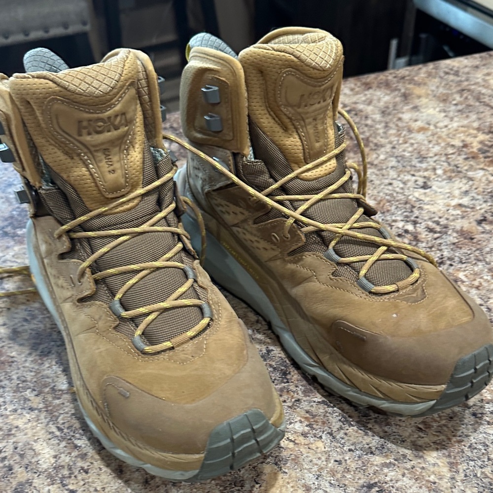 Hoka Men's Brown High-Top Boots